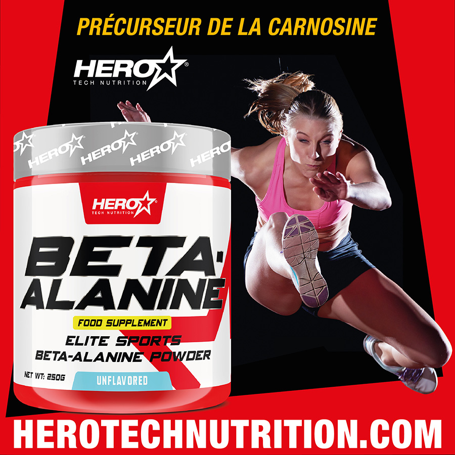 BETA-ALANINE CARNOSINE HERO TECH NUTRITION herotechnutrition